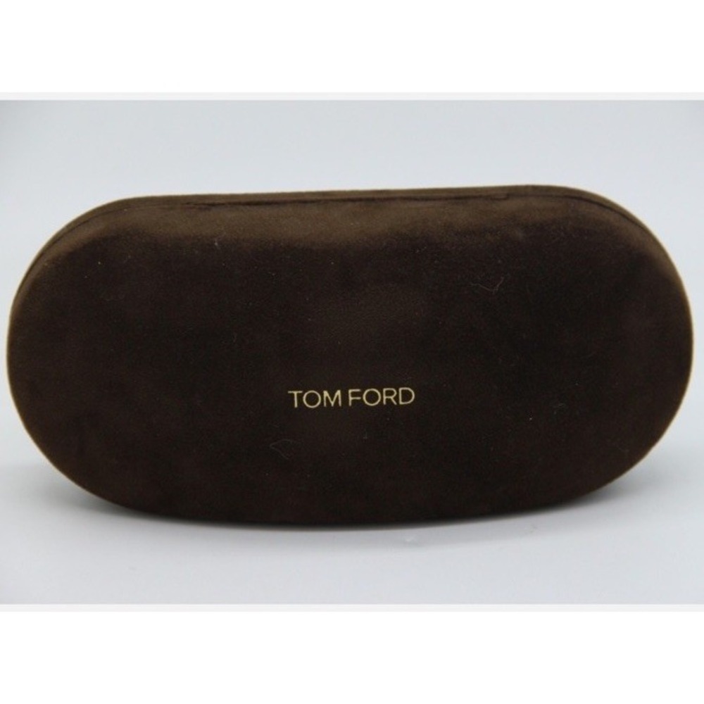 Tom Ford Hard Brown Sunglasses Eyeglasses Optical Case Only‎ Brown Velour